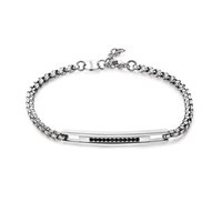 Bracciale Sagapo Uomo in Acciaio SPD17